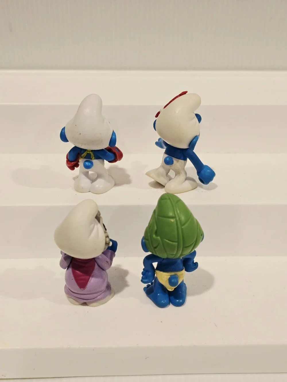 Smurfs Peyo Smurf Figure Set Grandma Mixed Figure Set
